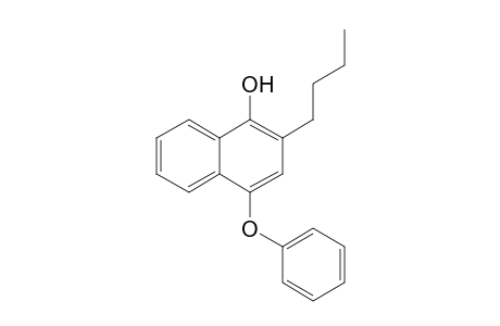 2-Butyl-4-phenoxy-1-naphthalenol