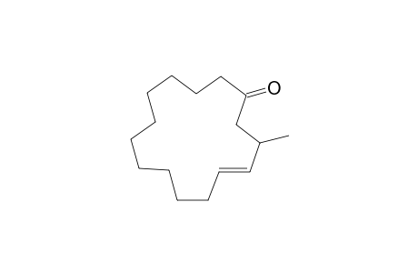 E-3-Methylcyclopentadec-4-enone