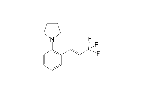 (E)-1-(2-(3,3,3-Trifluoroprop-1-enyl)phenyl)pyrrolidine