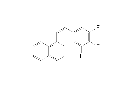 (Z)-1-(3,4,5-Trifluorophenyl)-2-(naphthyl)ethene