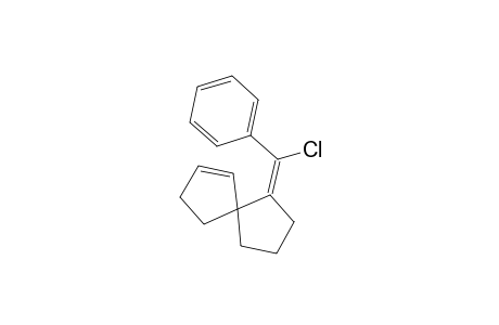 (E)-6-(Chloro(phenyl)methylene)spiro[4.4]non-1-ene