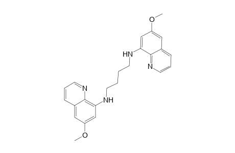 N,N'-Bis[8-(6-methoxyquinolyl)]tetramethylenediamine
