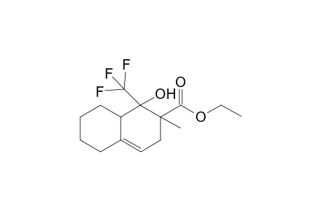 Ethyl 1-Hydroxy-1-(trifluoromethyl)-2-methyl-1,2,3,5,6,7,8,9-octahydronaphthlene-2-carboxylate