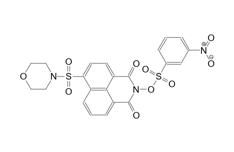 6-(4-morpholinylsulfonyl)-2-{[(3-nitrophenyl)sulfonyl]oxy}-1H-benzo[de]isoquinoline-1,3(2H)-dione