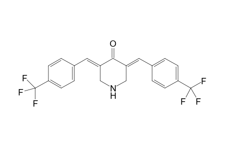 3,5-Bis[4-(trifluoromethyl)benzylidene]piperidin-4-one