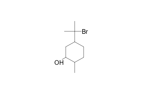 5-(1-Bromo-1-methyl-ethyl)-2-methyl-cyclohexanol