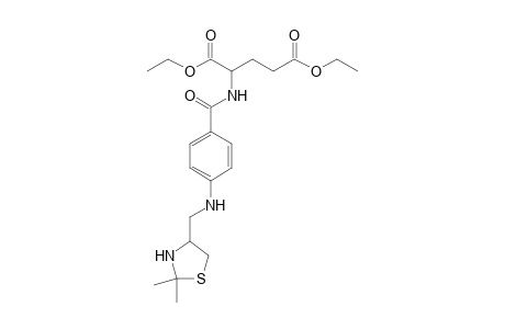 Diethyl N-[p-(2,2-Dimethylthiazolidin-4-yl)methylaminobenzoyl]glutamate