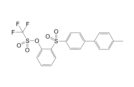 2-(4'-Methylbiphenyl-4-ylsulfonyl)phenyl trifluoromethanesulfonate