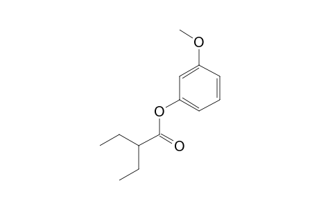 2-Ethylbutyric acid, 3-methoxyphenyl ester