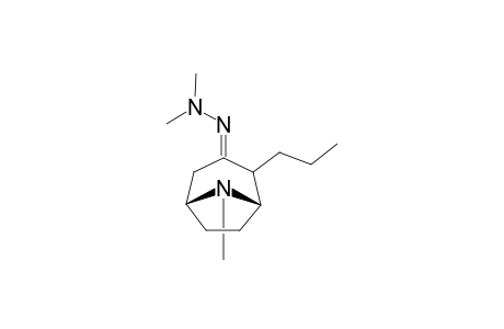 3-(2,2-Dimethylhydrazono)-8-methyl-2-propyl-8-azabicyclo[3.2.1]octane