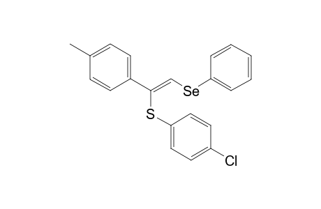 (Z)-2-(phenylseleno)-1-(4-chlorophenylthio)-4-methylstyrene