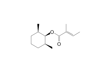(1s*,2R*,6S*)-2,6-dimethylcyclohexyl (E)-2-methylbut-2-enoate