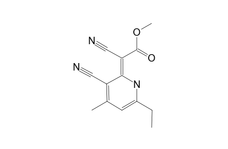 3-CYANO-2-CYANO-(METHOXYCARBONYL)-METHYLENE-6-ETHYL-4-METHYL-1,2-DIHYDROPYRIDINE