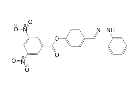 benzaldehyde, 4-[(3,5-dinitrobenzoyl)oxy]-, phenylhydrazone