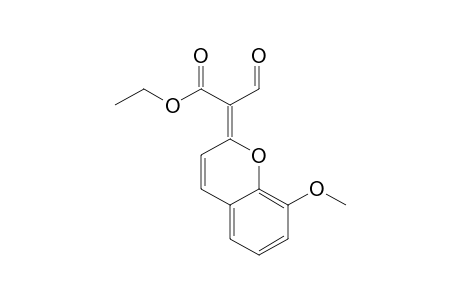 2-[( Ethoxycarbonyl)(formyl)methylene]-8-methoxy-2H-benzopyran