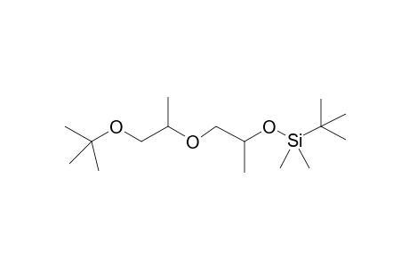 1-(1-Tert-butoxypropan-2-yloxy)propan-2-ol, tbdms derivative