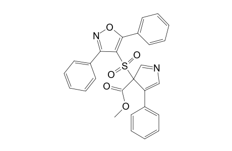 METHYL-3-(3',5'-DIPHENYLISOXAZOL-4'-YLSULFONYL)-4-PHENYL-3H-PYRROLE-3-CARBOXYLATE