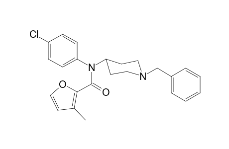 N-4-Chlorophenyl-3-methyl-N-[1-benzylpiperidin-4-yl]furan-2-carboxamide