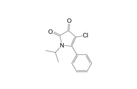 4-Chloranyl-5-phenyl-1-propan-2-yl-pyrrole-2,3-dione