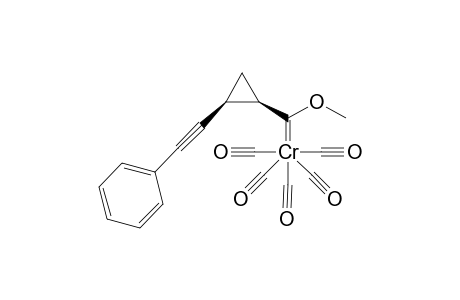 Pentacarbonyl {methoxy[cis-2-(phenylethynyl)cyclopropyl]carbene} chromium (0)