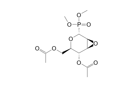 DIMETHYL-4,6-DI-O-ACETYL-2,3-ANHYDRO-ALPHA-D-MANNOPYRANOSYLPHOSPHONATE