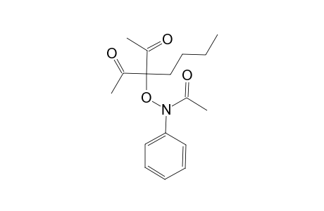 N-[(1,1-Diacetylpentyl)oxy]-N-phenylacetamide