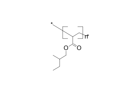 Poly[(+)-2-methylbutyl acrylate]