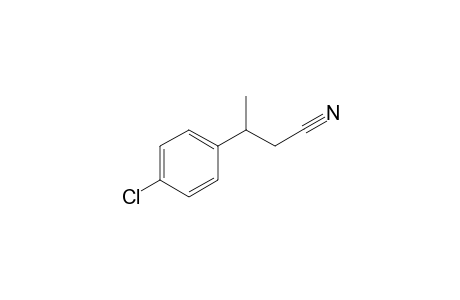 3-(4-Chlorophenyl)butanenitrile