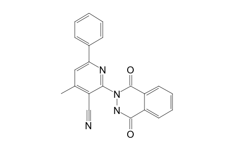 1-(3-CYANO-4-METHYL-6-PHENYL)-PYRIDINE-2-YL-(2H)-PHTHALAZINE-3,8-DIONE