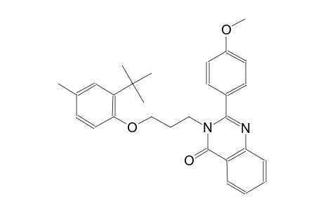 3-[3-(2-tert-butyl-4-methylphenoxy)propyl]-2-(4-methoxyphenyl)-4(3H)-quinazolinone
