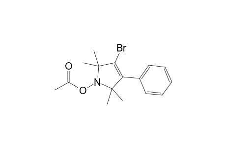 3-Bromo-1-(acetoxy)-2,2,5,5-tetramethyl-4-phenyl-2,5-dihydro-1H-pyrrole