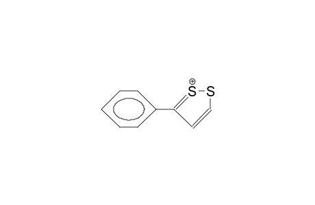 3-Phenyl-1,2-dithiolium cation