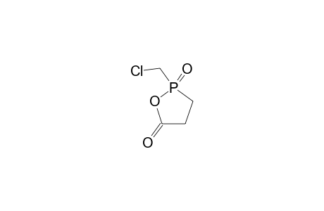 2-(Chloromethyl)-1,2-oxaphospholan-5-one 2-oxide