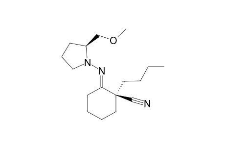 (S,S)-1-(2-Cyano-2-butylcyclohexylideneimino)-2-methoxymethylpyrrolidine