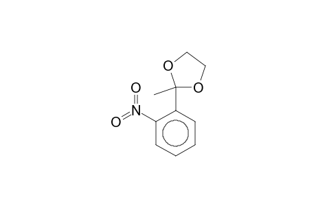 1,3-Dioxolane, 2-methyl-2-(2-nitrophenyl)-