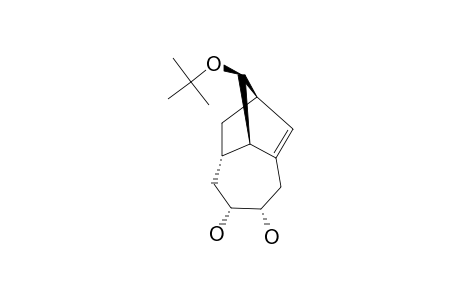 ENDO-(1R*,5S*,6R*,8S*,9S*,10R*)-10-TERT.-BUTOXYTRICYCLO-[6.2.1.0-(3,9)]-UNDEC-2-ENE-5,6-DIOL