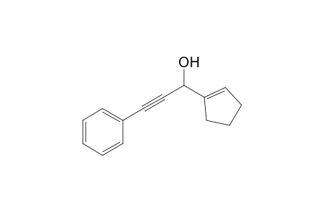 1-(1-Cyclopentenyl)-3-phenyl-2-propyn-1-ol