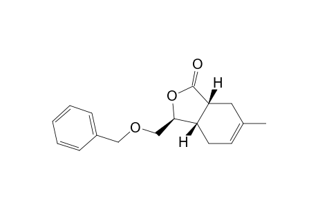 (1R,6S,7S)-(3-methyl)-7-benzyloxymethyl-8-oxabicyclo[4.3.0]non-3-en-9-one