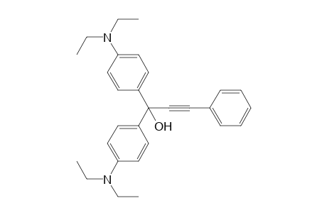 1,1-Bis(4-diethylaminophenyl)-3-phenylprop-2-yn-1-ol