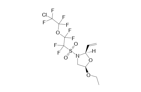 (2R,5R)-3-[2-(2-Chloro-1,1,2,2-Tetrafluoroethoxy)-1,1,2,2-tetrafluoroethanesulfonyl]-5-ethoxy-2-vinyloxazolidine