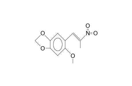 trans-2-Methoxy-B-methyl-4,5-methylenedioxy-B-nitro-styrene