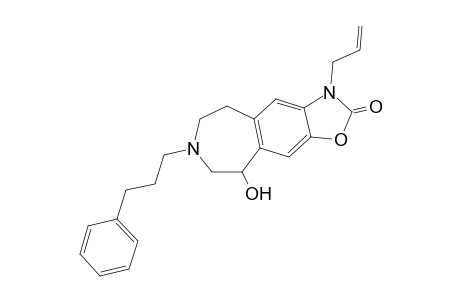 3-Allyl-9-hydroxy-7-(3-phenylpropyl)-3,5,6,7,8,9-hexahydrooxazolo[4,5-h]-[3]benzazepin-2-one