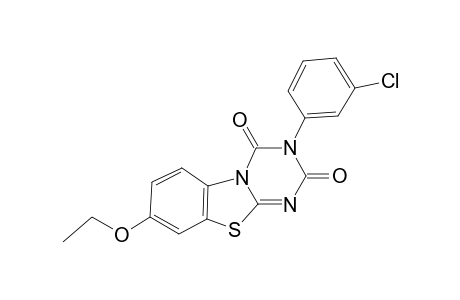 3-(3-Chlorophenyl)-8-ethoxy-2H-[1,3,5]triazino[2,1-b][1,3]benzothiazole-2,4(3H)-dione