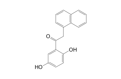 Ethanone, 1-(2,5-dihydroxyphenyl)-2-(1-naphthalenyl)-