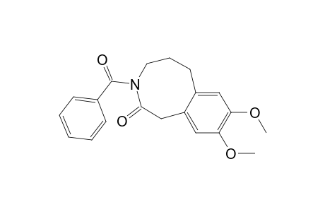 3-Benzazocin-2(1H)-one, 3-benzoyl-3,4,5,6-tetrahydro-8,9-dimethoxy-