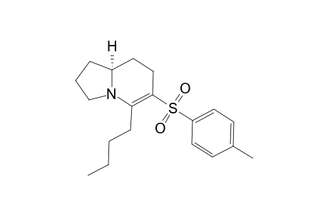 (-)-(8aS)-5-n-Butyl-6-(p-toluenesulfonyl)-.delta.-(5,6)-indolizidine