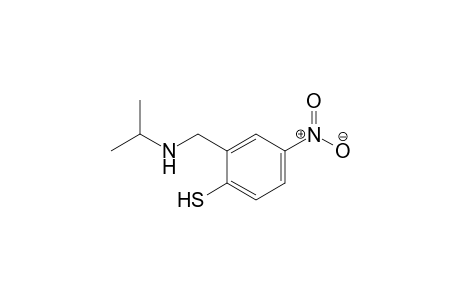 Benzenethiol, 2-[[(1-methylethyl)amino]methyl]-4-nitro-