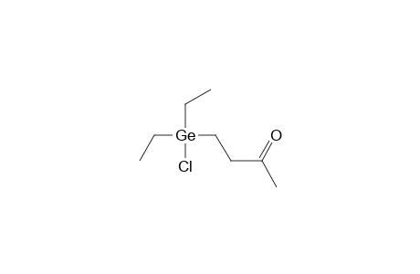 4-(CHLORODIETHYLGERMYL)-2-BUTANONE