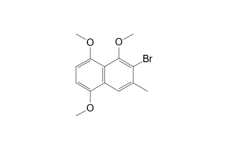 2-Bromo-1,5,8-trimethoxy-3-methylnaphthalene