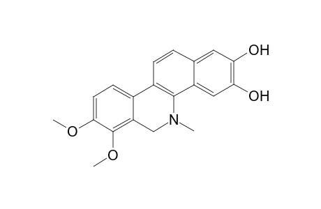 2,3-Dihydroxy-7,8-dimethoxy-5-methyl-5,6-dihydrobenzo[c]phenanthrine